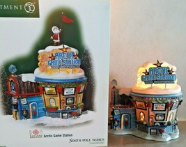 Dept 56 Arctic Game Station Elfland 56779 North Pole Series Village, Imperfect - $49.49