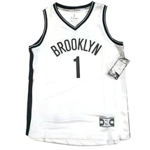 Fanatics D&#39;Angelo Russell Brooklyn Nets Boys Jersey White Youth Size Medium - £36.15 GBP