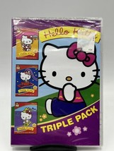 Hello Kitty Triple Pack goes to the movies, saves the day, plays pretend New - £3.86 GBP