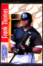 1997 Kenner Starting Lineup Cards #NNO Frank Thomas HOF Chicago White So... - £2.52 GBP