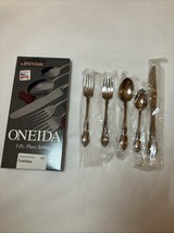Oneida Louisiana 18/8 Stainless Steel 5pc. Place Setting Made in USA Com... - $33.66