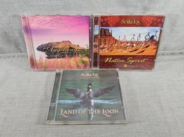 Lot of 3 Solitudes CDs: Choral Classics by the Sea, Native Spirit, Land of the L - £15.04 GBP