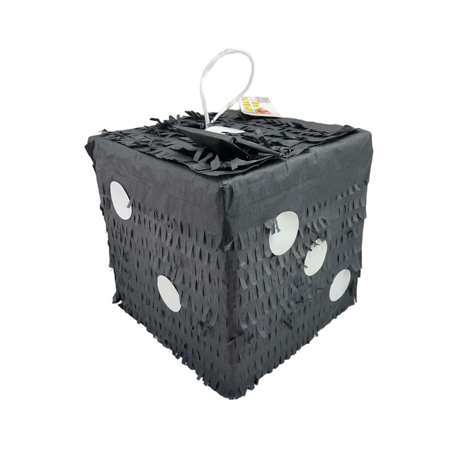 Black Dice Pinata, Casino Themed Party Decoration, Poker Birthday Party ... - $39.99