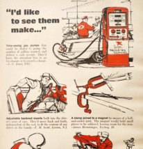 1966 Future Automated Gas Pump Advertisement Vintage Inventions Gasoline... - $19.99