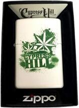 Sharp White Cypress Hill  Zippo Lighter - $18.95