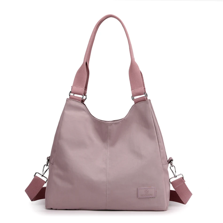 Ausual nylon tote fashion messenger shoulder bag nylon handbag large capacity big women thumb200