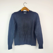 Charter Club Womens XL Deep Black Long Sleeve Crewneck Sweater NWT R24 - £19.25 GBP