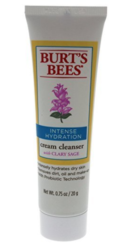 Burt's Bees Intense Hydration Cream Cleanser With Clary Sage 0.75 oz 20 g - $12.99