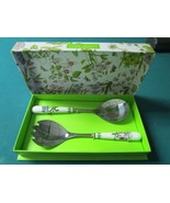 Portmeirion Salad Servers Botanic Garden 9&quot; ^^ - $46.52