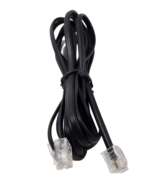RJ11 6P2C Telephone Connector Extension Cable, 70 inch - Black - £6.99 GBP