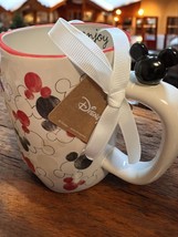 Disney Rae Dunn Mickey Mouse Mug Red Black White Coffee Tea Mug - $26.26