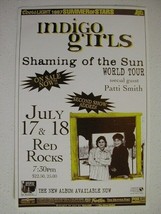 the Indigo Girls Poster Handbill The - £14.13 GBP