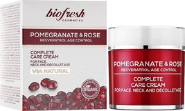 Biofresh Via Natural Complete Care 200 ml Cream for face, neck and décolletage - £17.01 GBP