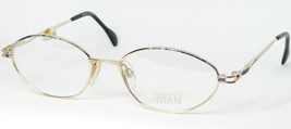 Vintage Moxxi Titan By Visibilia 9329 741 Gold /MULTICOLOR Eyeglasses 52-18-135 - $49.50