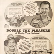 1944 Prince Albert Pipe Tobacco Advertisement WW2 Era Coins War Planes D... - $29.99