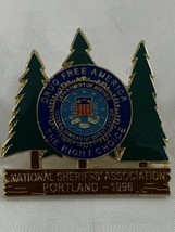 FBI Portland National sheriffs Association 1996 lapel pin police - £15.47 GBP