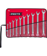 Proto - 10 Pc Combination  Wrench Full Polish 06PT w A.S.D, 10mm - 19mm ... - £287.75 GBP