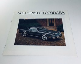 1982 Chrysler Cordoba in Charcoal Gray Metallic U.S.A. 8/81 Car Sales Br... - $10.69
