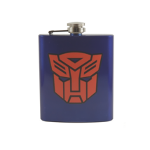 Transformers Autobot Custom Flask Canteen Collectible Gift Cybertron Dec... - $26.00
