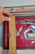 Winchester 2007 3 Piece Knife Ersatz Scrimshaw Gift Set Limited Edition image 4