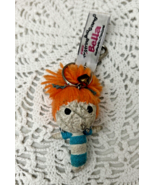 Kamibashi The Original String Doll Gang Keychain Clip BELLA orange hair ... - $5.99