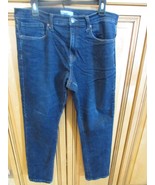 Men&#39;s And Now This Jeans 32W 30L Dark Blue Stretch Slim Taper Leg - $17.63 CAD