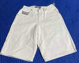 NWT Off White Canvas Shorts Sz 32 Vintage Y2K USA BHPC Beverly Hills Pol... - £19.78 GBP