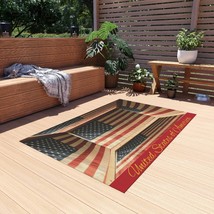United States of America Flag Outdoor Rug - £45.53 GBP