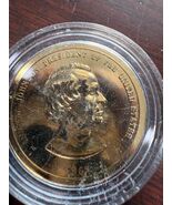 Andrew johnson dollar coin, 1865, facing right - $2,376.00