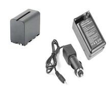 NP-F960, NP-F970, Battery + Charger for Sony PXW-Z150, HXR-MC1500, HXR-MC2000, - £35.96 GBP