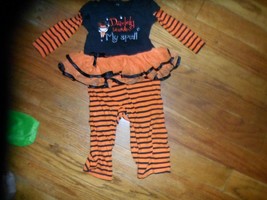 baby girl 18mo Koala Kids Halloween outfit. Daddy is under my spell. 1 piece  - £5.56 GBP