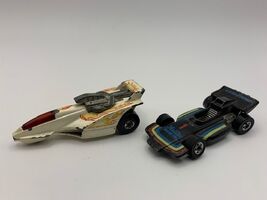 Pair Vintage Hot Wheels Malibu Grand Prix &amp; XT-3 Jet Car - $9.20