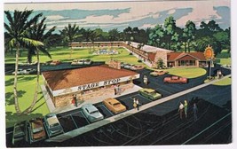 Postcard Quality Courts Motel Stage Stop Restaurant Silver Springs Florida - £1.54 GBP
