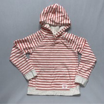 OshKosh Hooded Pullover Sweatshirt Striped Hoodie Girl’s 8 Kangaroo Pouch - £8.56 GBP
