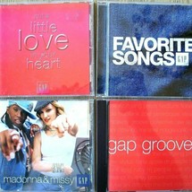 Gap 4 CD Promo Bundle Madonna Missy Fave Songs Put Love Heart Grooves 1996-2005 - £18.87 GBP