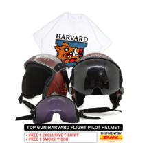 1 Pcs Top Gun Harvard Flight Helmet of USN United States Navy Movie Prop - £316.06 GBP
