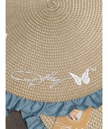 Set of 2 Dolly Parton Blue Ruffle Round Placemats Viral Discontinued - $354.95 MXN
