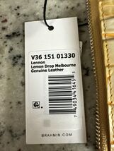 BRAHMIN LENNON LEMON DROP MELBOURNE V3615101330 Credit Card  WALLET BNWT - $69.54