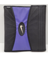 Vintage 1996 Mead Nike 3 Ring Binder School Organizer Black Purple Hook ... - $43.55