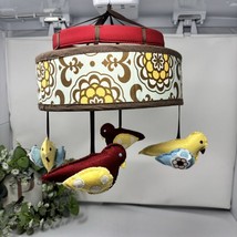 COCALO COUTURE Delilah Baby Crib Mobile Hanging Only Birds Paisley Print￼ - $369.68 MXN