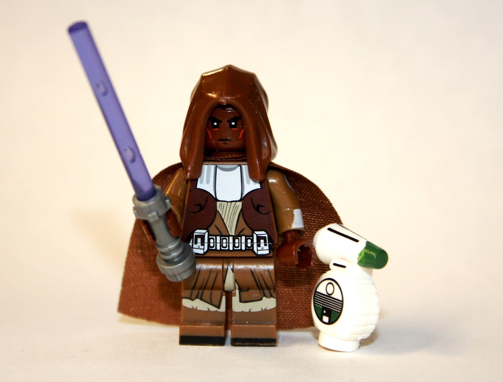 Mace Windue With Droid Clone Wars Star Wars Custom Minifigures - $8.34