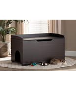 Faulkner Dark Brown Cat Litter Box Cover House - €110,89 EUR
