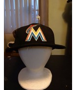 Mens New Era MLB Authentic On Field 59FIFTY Fitted Cap Miami Marlins 7 1/4 - £19.46 GBP
