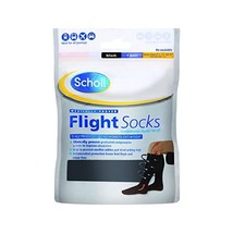 Scholl Flight Socks 1 Pair Shoe - Sizes 9 1/2-12, Black  - $72.23 CAD