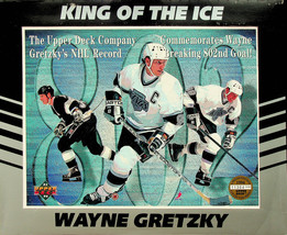 Wayne Gretzky - King of the Ice - 802nd Goal Ltd Ed (1994) - Upper Deck ... - $112.19