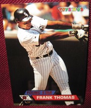 1993 Stadium Club Toys R Us #66 Frank Thomas Young Star Chicago White Sox - £3.99 GBP