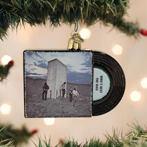 The WHO Band - Who's Next Glitter Album Cover GLASS Ornament by OWC - $25.69 The WHO Band - Who's Next Glitter Album Cover GLASS Ornament by OWC - $25.69