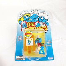 The Smurfs I&#39;m Artist Vintage Toy Irwin 1996 - $21.78