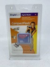 SanDisk 32MB CompactFlash Memory Card SAM-CF/128 NEW Digital Media Card - $19.79
