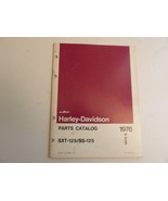 1975-1976 Harley Davidson SXT 125/ SS 125 Parts Catalog - $33.66